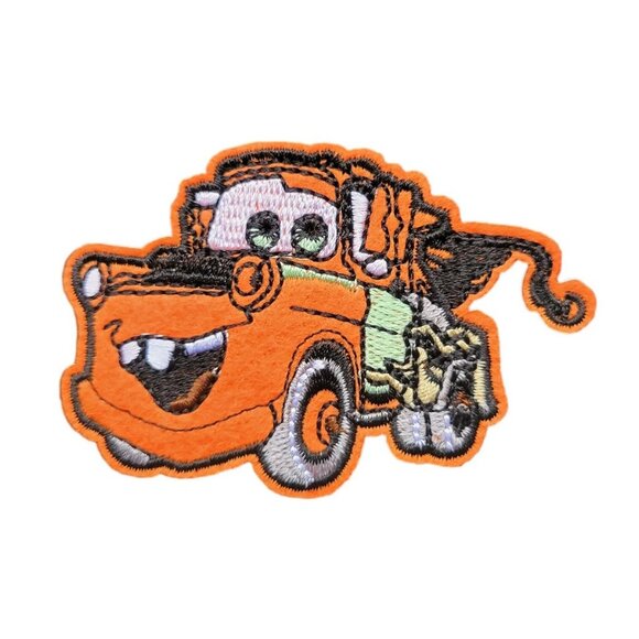 3/$15:Cars Movie Mater Cartoon Character Tow Truck Car Embroidered Iron On Patch - Picture 1 of 1